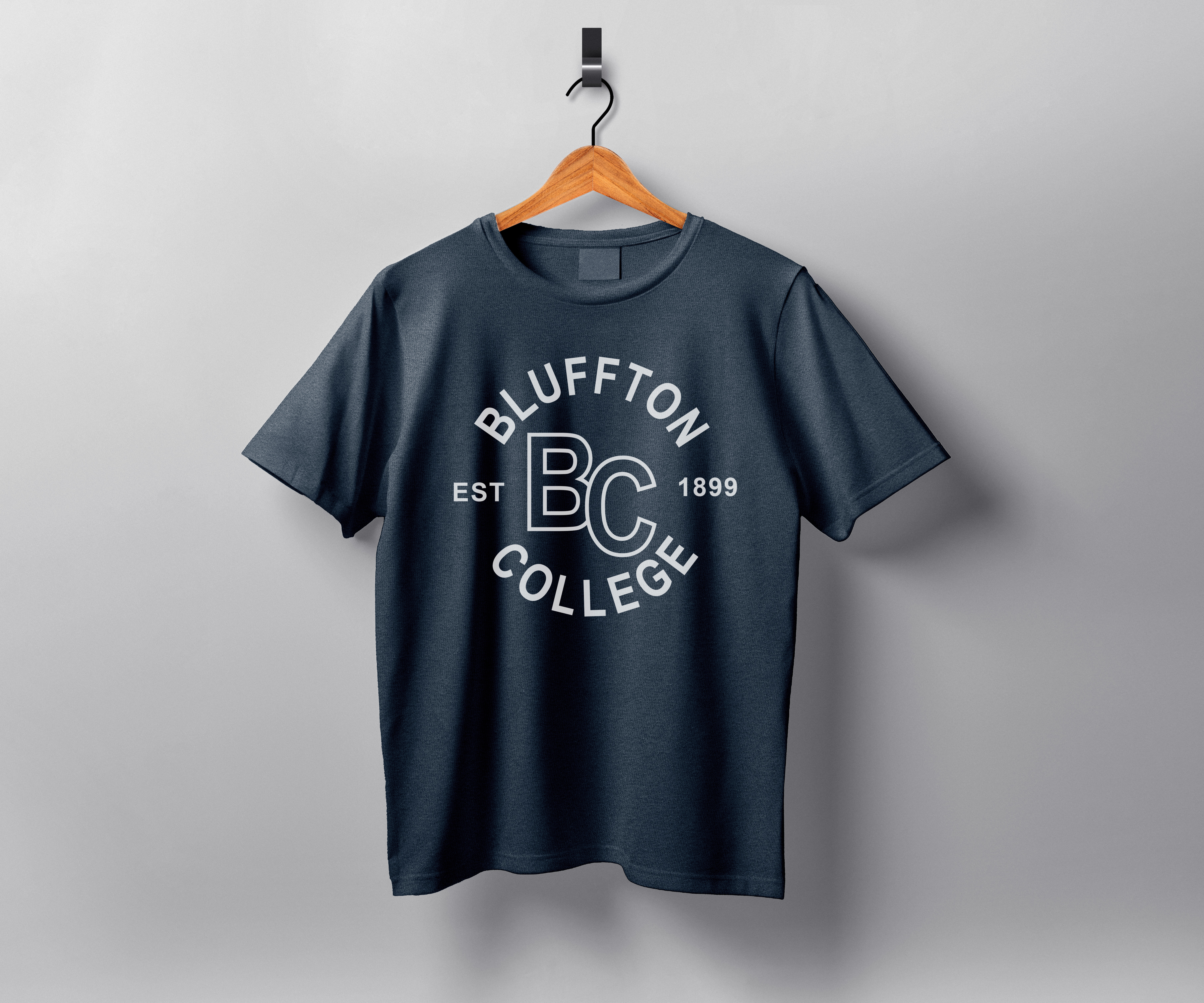 Bluffton College Throwback Tshirt Design Bluffton College Throwback Tshirt Design