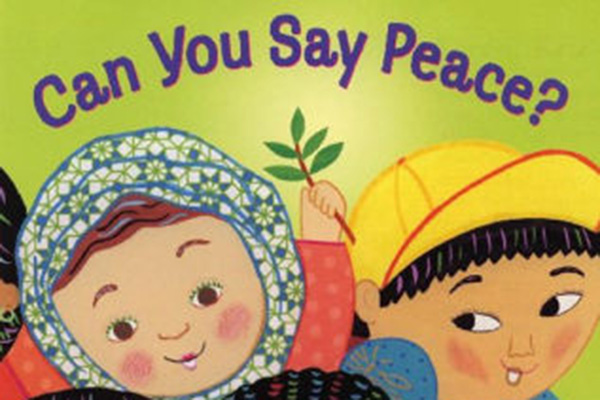 cover image of "Can you Say Peace" children's book