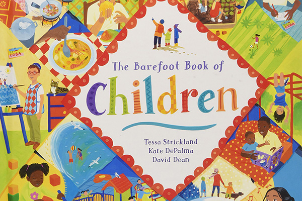 cover image of "The barefoot book of children" children's book