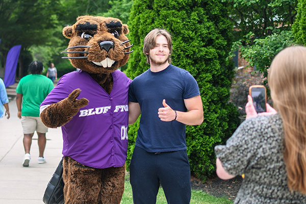 Greeted by J Denny Beaver