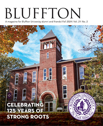 Bluffton magazine cover, Fall 2024