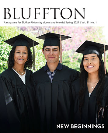 Bluffton magazine cover, Spring 2024