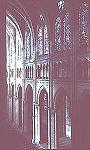 Click to compare Romanesque and Gothic interiors