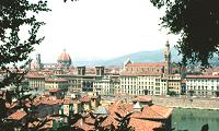 Florence, with dome designed by Brunelleschi