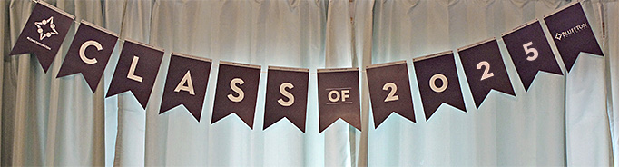 Graduation banner 2025