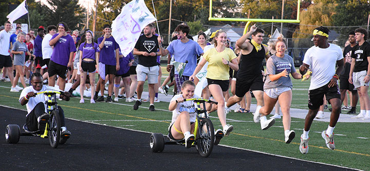 Trike race at the Bluffton Olympics