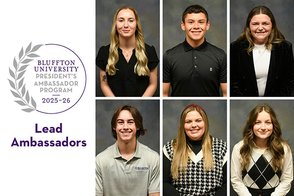 Lead Ambassadors provide training and mentoring for returning and new President's Ambassadors.