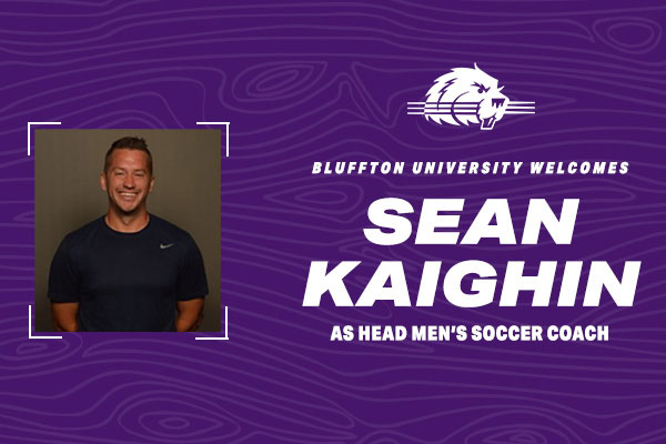 Sean Kaighin, the new men's soccer head coach, previously coached at Marietta and served as boys youth director of coaching at the Greater Toledo Futbol Club.