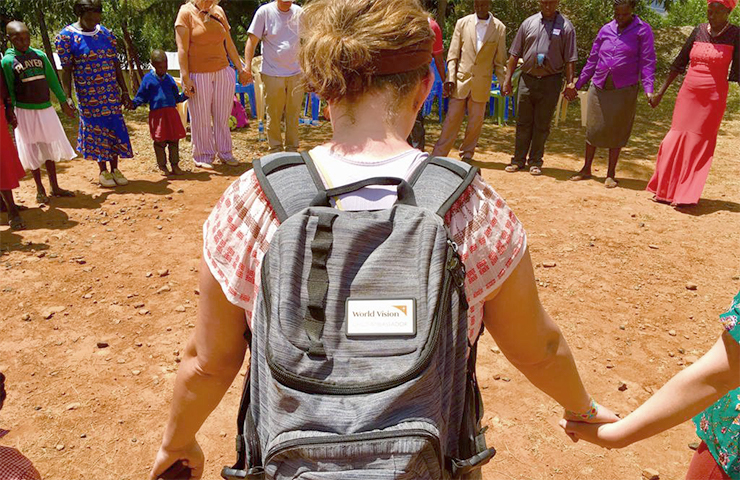 Holly Metzger spent 12 days in Kenya with World Vision.