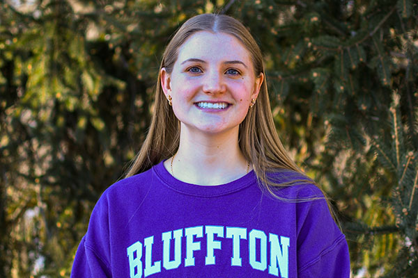 A biology and chemistry double major from Mansfield, Ohio, Alexis Rippel plans to pursue a doctorate degree in the pathology field after graduation.