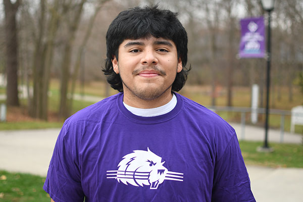 Angel Velasco Urbina was one of three HCAC student athletes to gain event management experience working and attend professional development presentations.