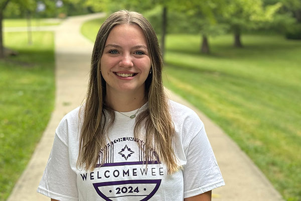 Paige Smith ’26 served as a summer intern with Christian EduCare at Maiden Lane Church of God, Springfield, Ohio. 